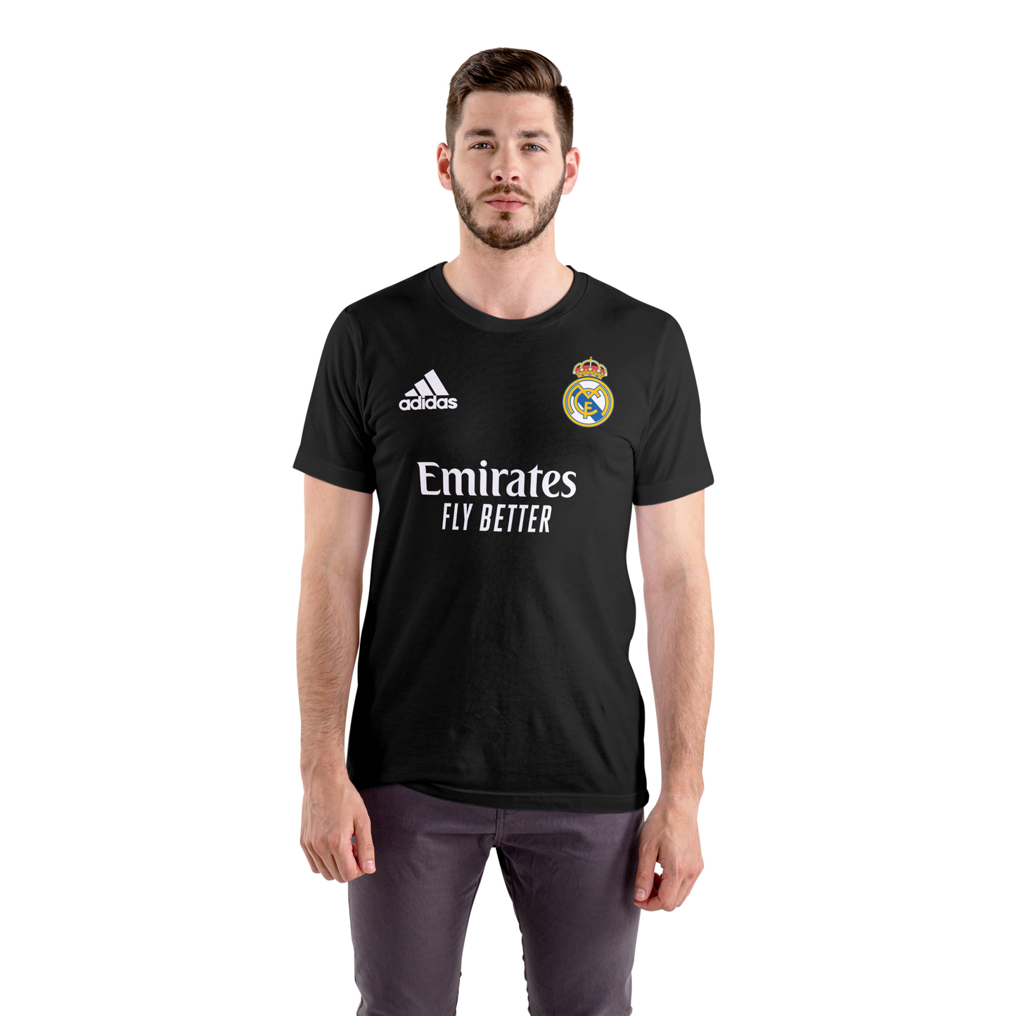 Real Madrid Unisex Half Sleeve T-Shirt