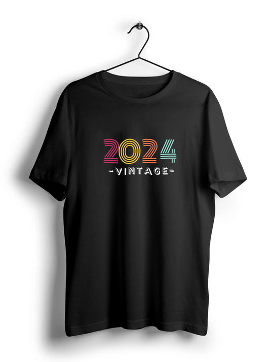 2024 Vintage Unisex Half Sleeve T-Shirt