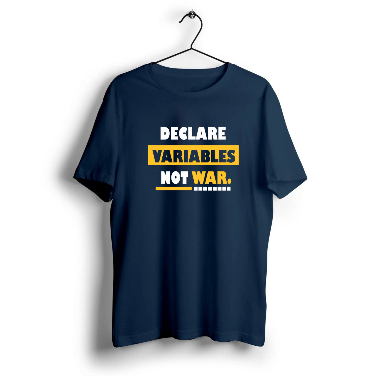 Declare Variables Unisex Half Sleeve T-Shirt