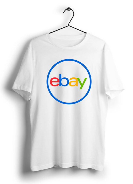 Ebay Unisex Half Sleeve T-Shirt