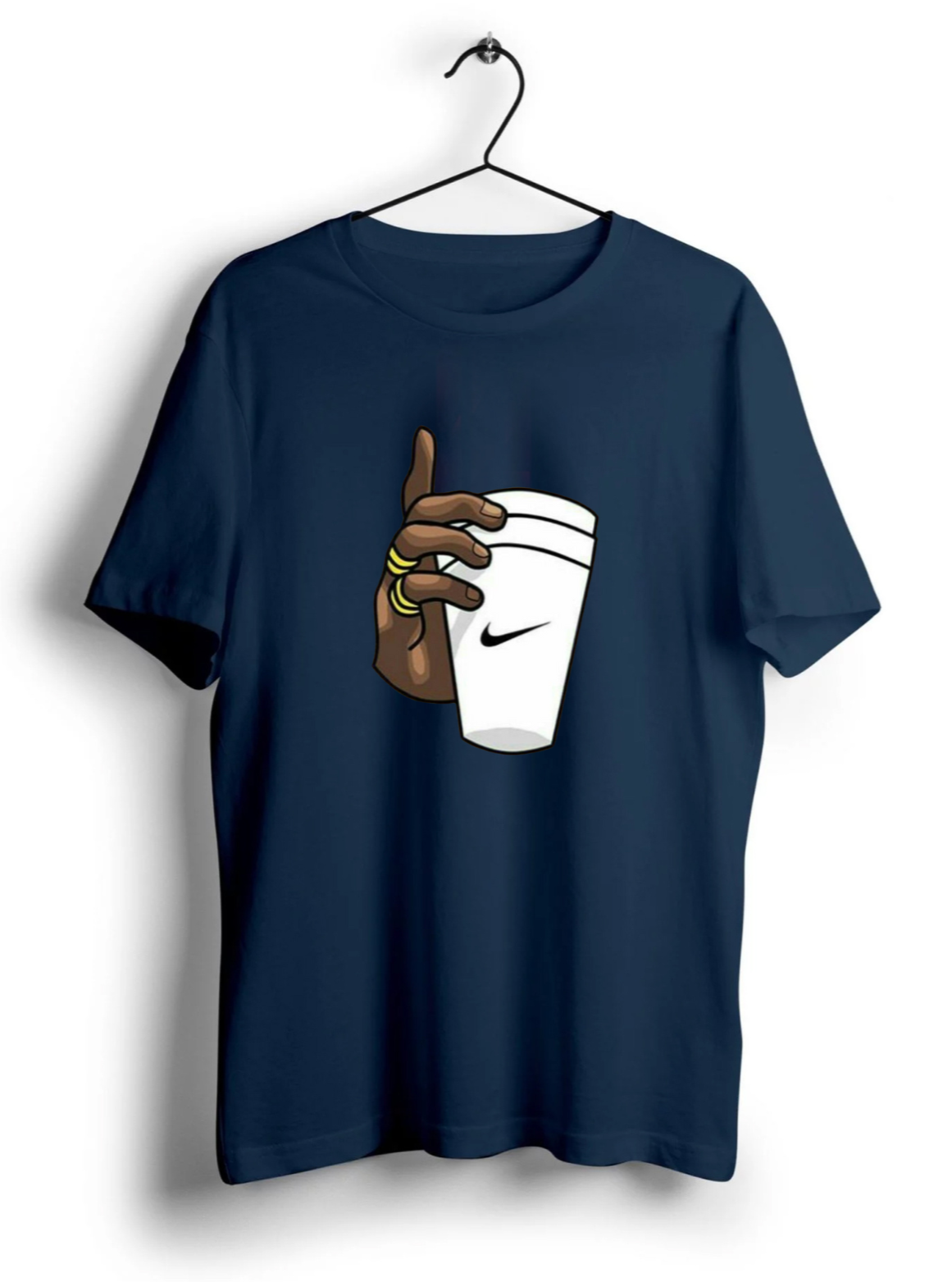 Nike Cup in Hands Unisex Half Sleeve T-Shirt