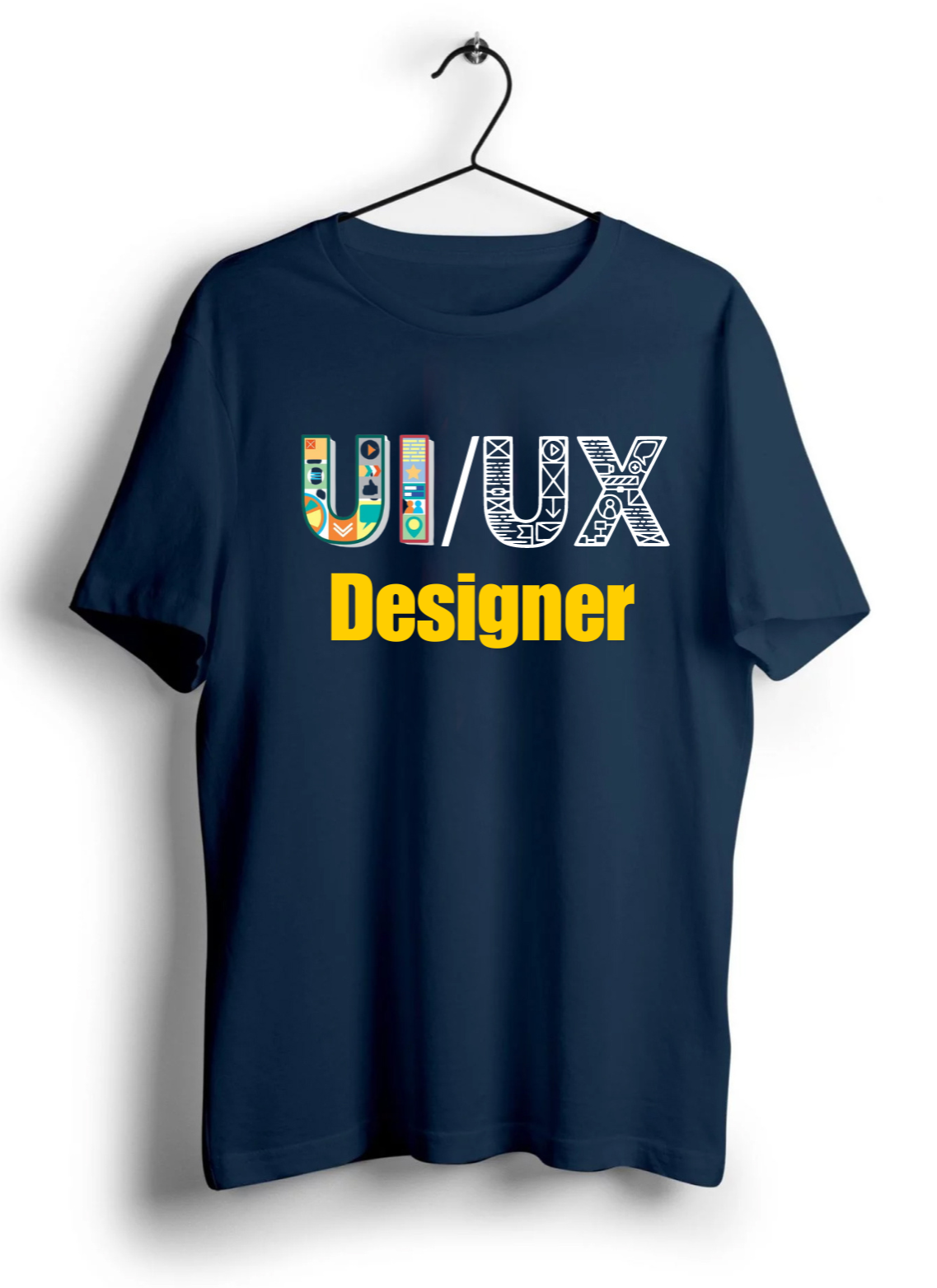 UI/UX Designer Unisex Half Sleeve T-Shirt