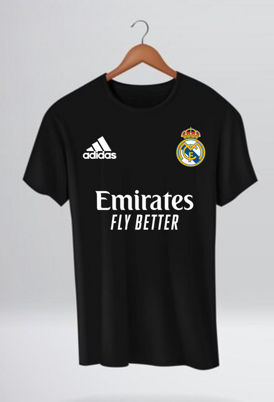 Real Madrid Unisex Half Sleeve T-Shirt