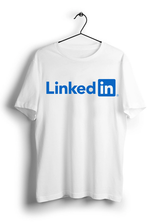 Linkedin Unisex Half Sleeve T-Shirt