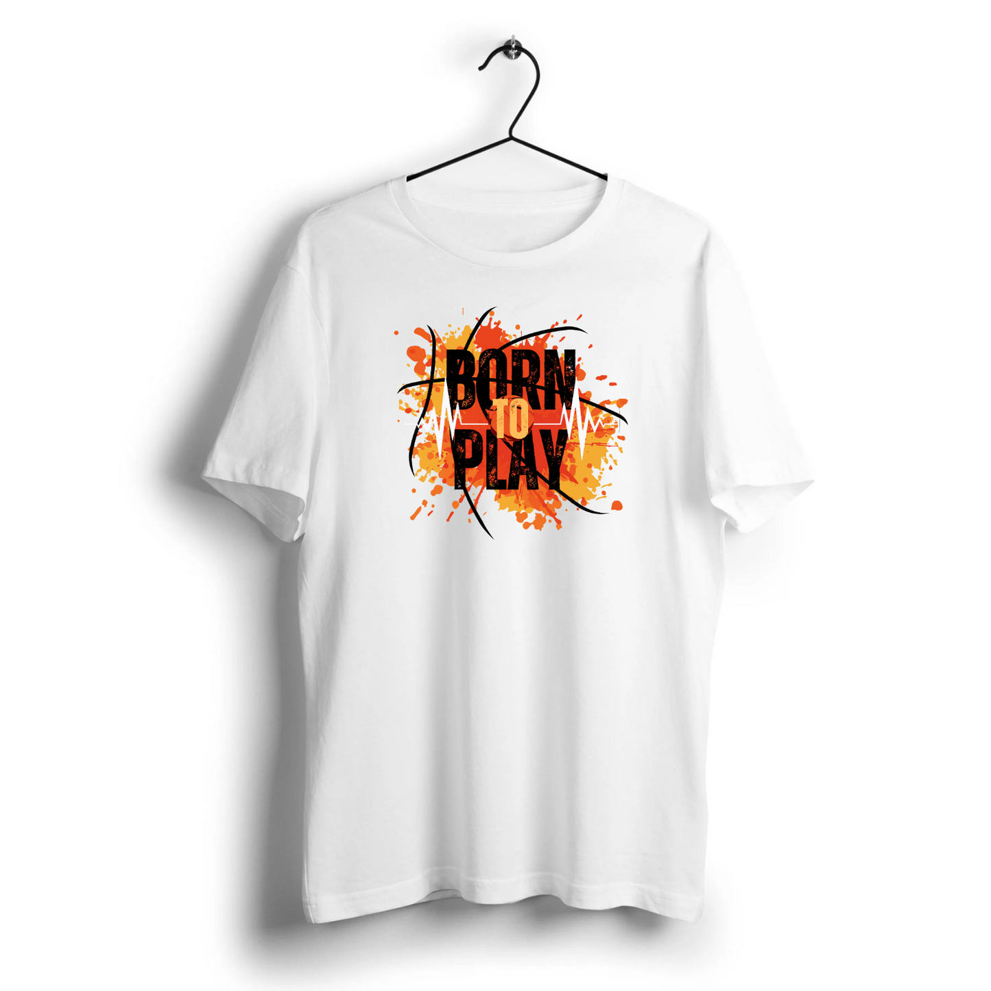 Born To Play Unisex Half Sleeve T-Shirt