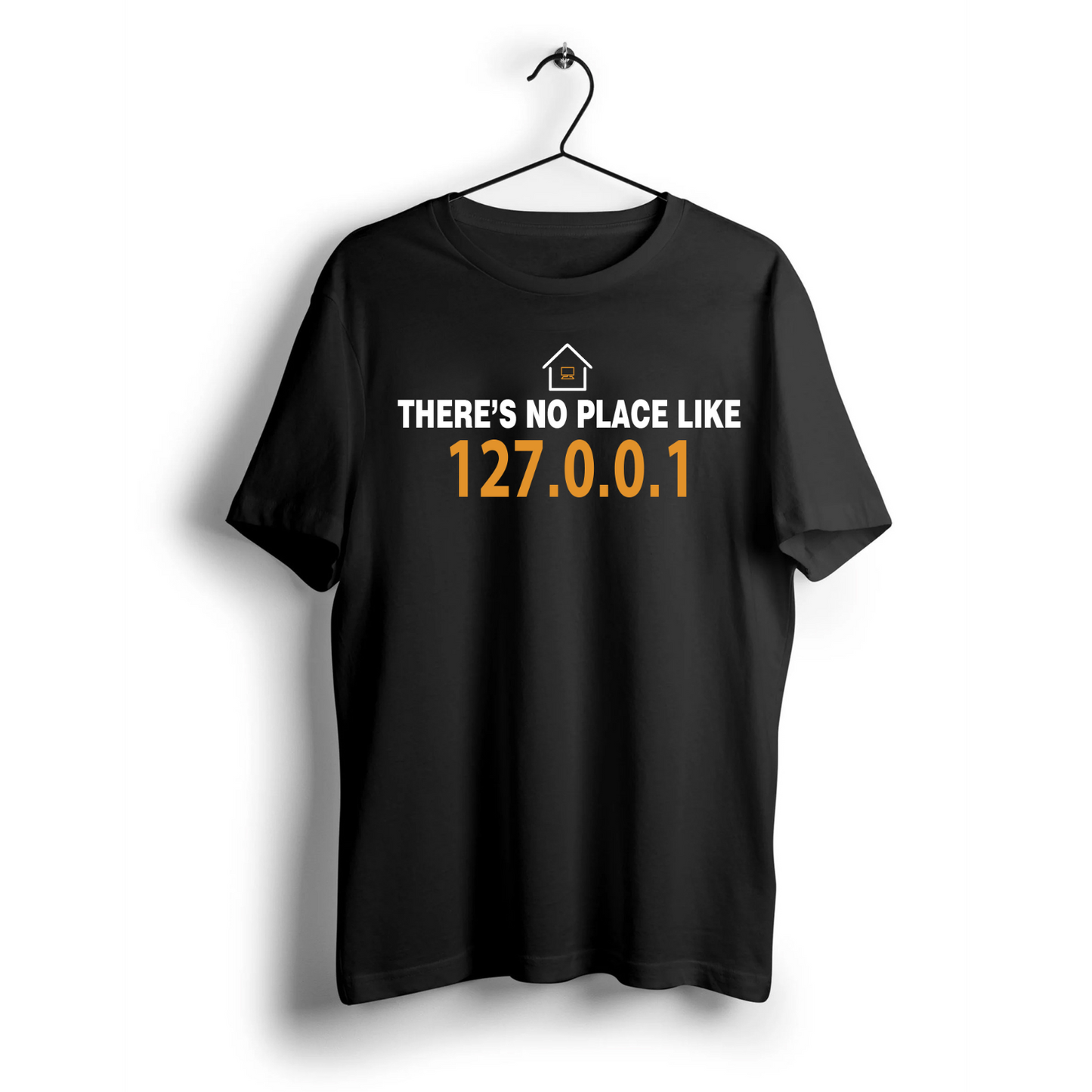 127.0.0.1 Unisex Half Sleeve T-Shirt