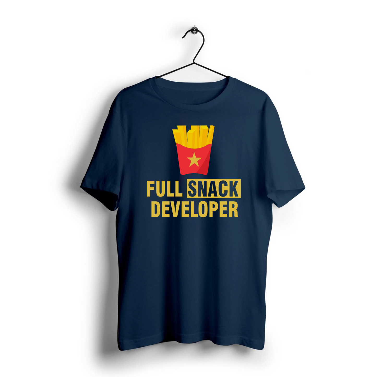 Full Snack Developer Unisex Half Sleeve T-Shirt