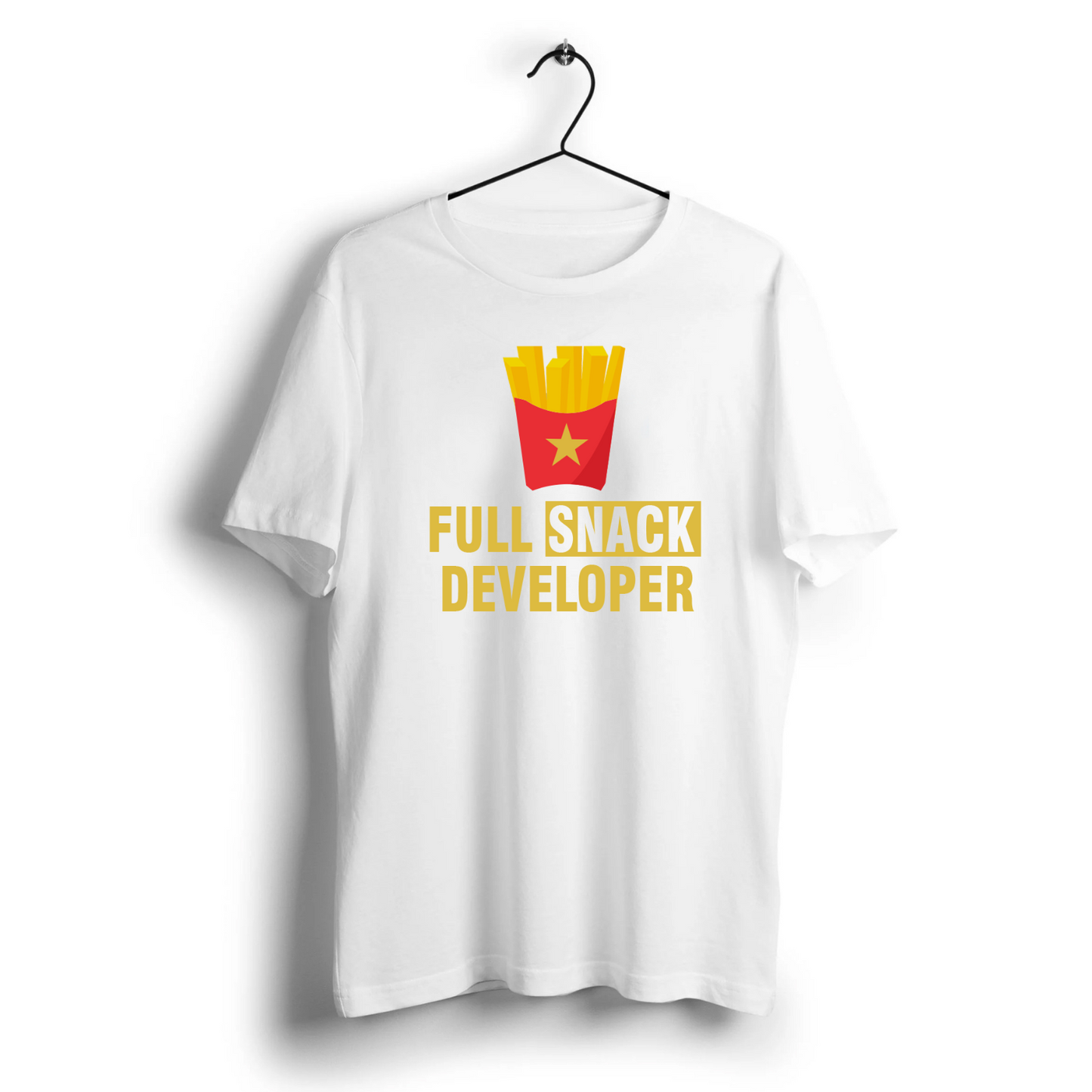 Full Snack Developer Unisex Half Sleeve T-Shirt