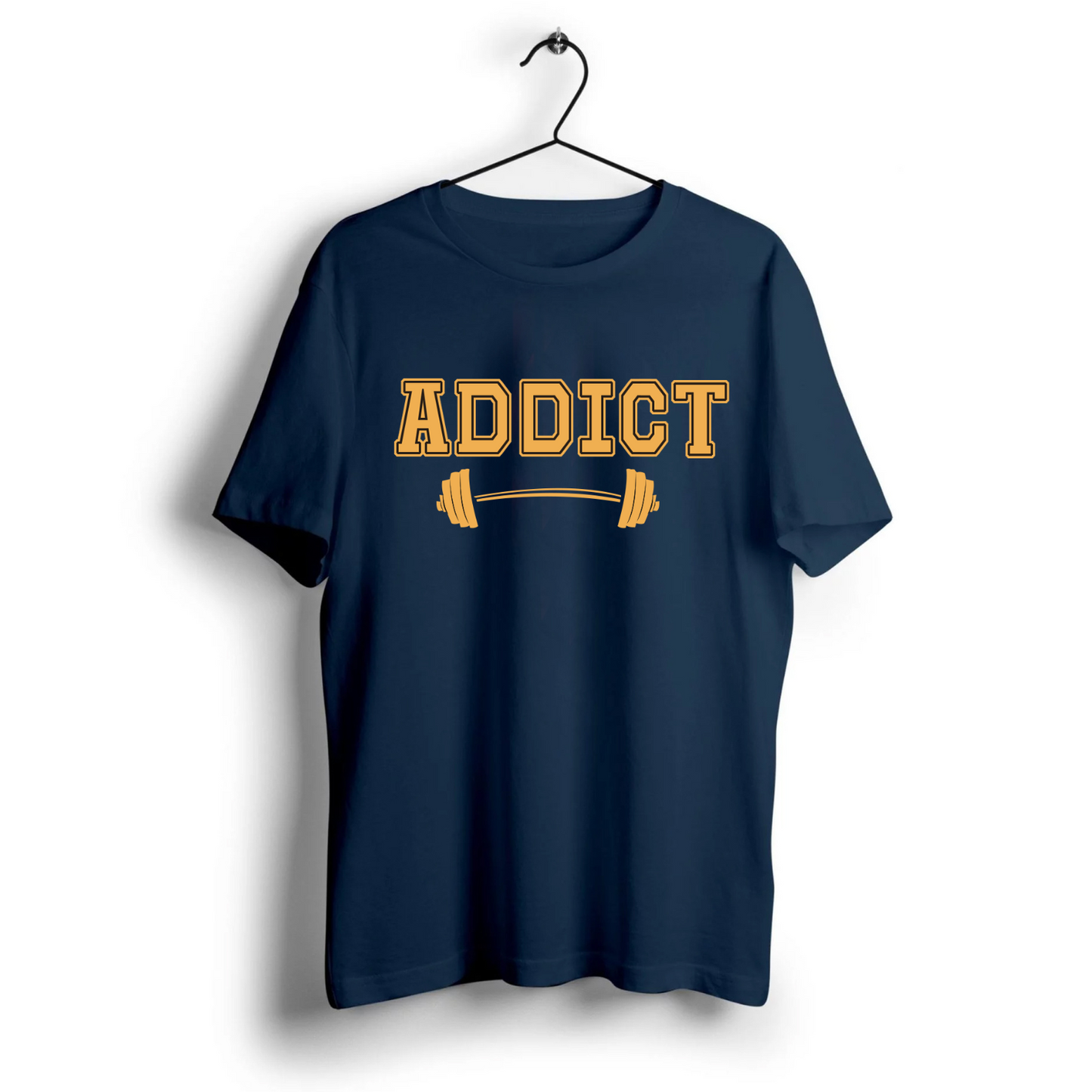 Gym Addict Unisex Half Sleeve T-Shirt