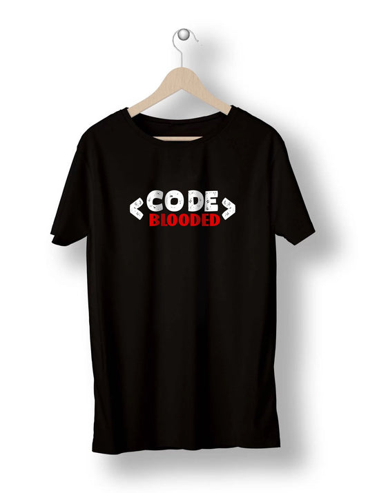 Code Blooded Unisex Half Sleeve T-Shirt