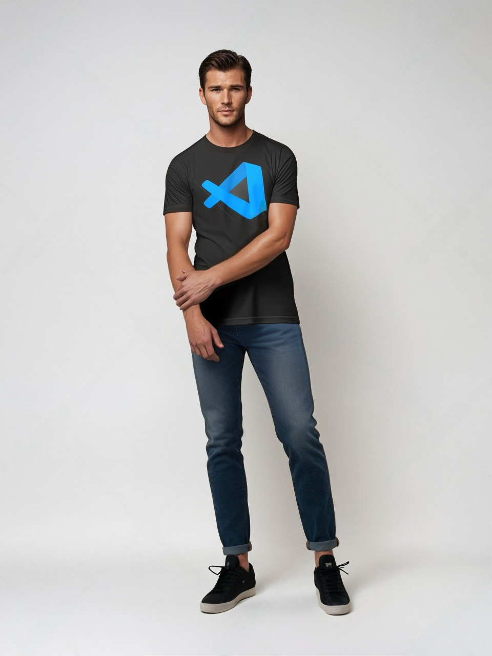 VSCode Unisex Half Sleeve T-Shirt