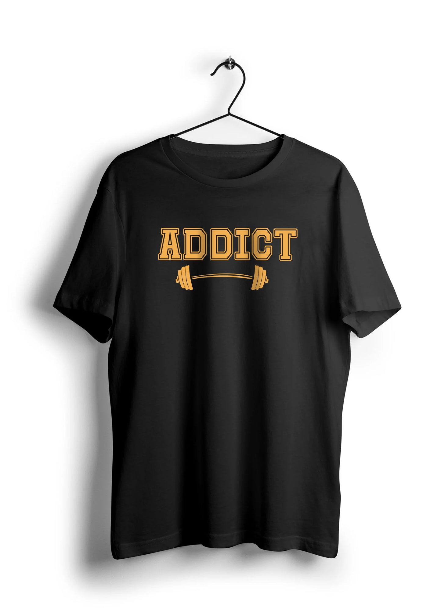 Gym Addict Unisex Half Sleeve T-Shirt