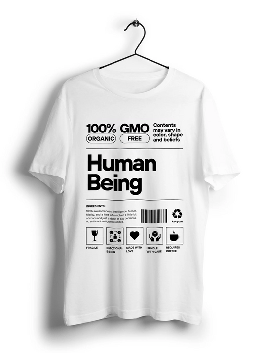 Human Being Unisex Half Sleeve T-Shirt