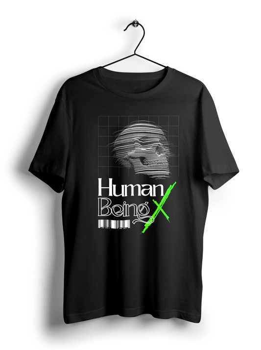 Human Being X Unisex Half Sleeve T-Shirt