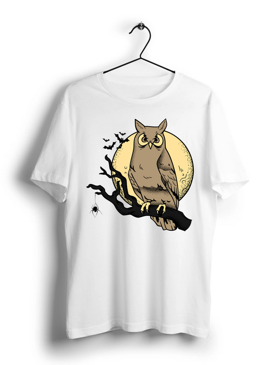 Owl Unisex Half Sleeve T-Shirt