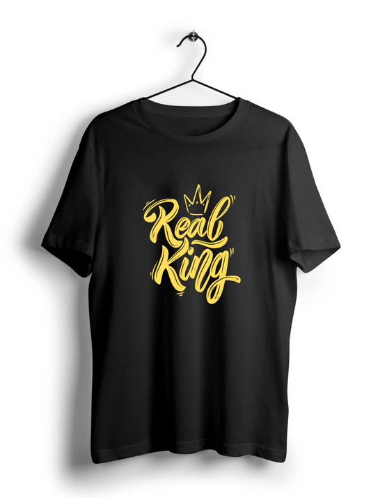 Real King Unisex Half Sleeve T-Shirt