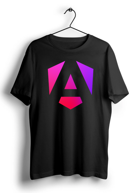 Angular JS Unisex Half Sleeve T-Shirt