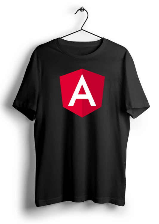 Angular JS Unisex Half Sleeve T-Shirt