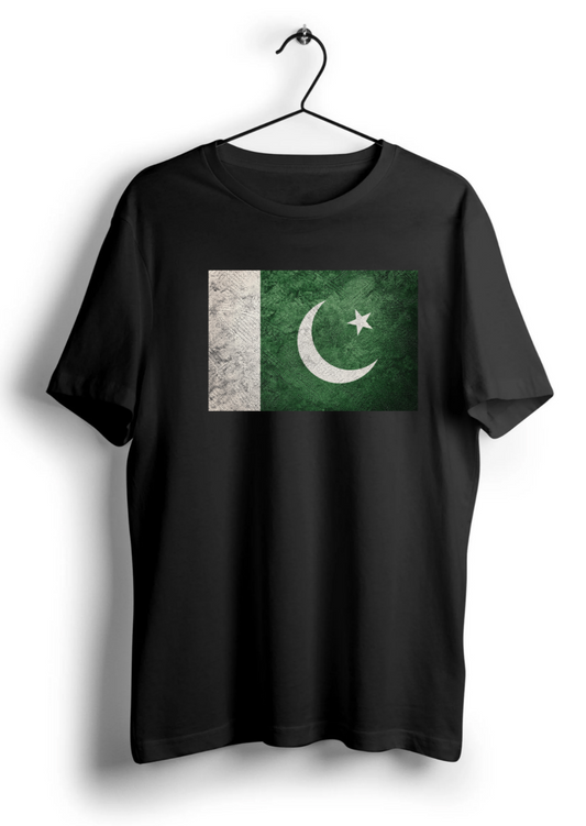 Pakistan Flag Half Sleeve T-Shirt