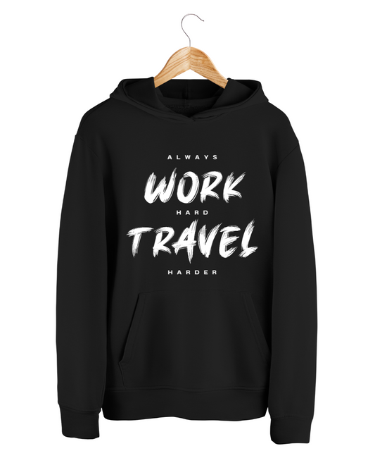 Travel Harder Unisex Hoodie