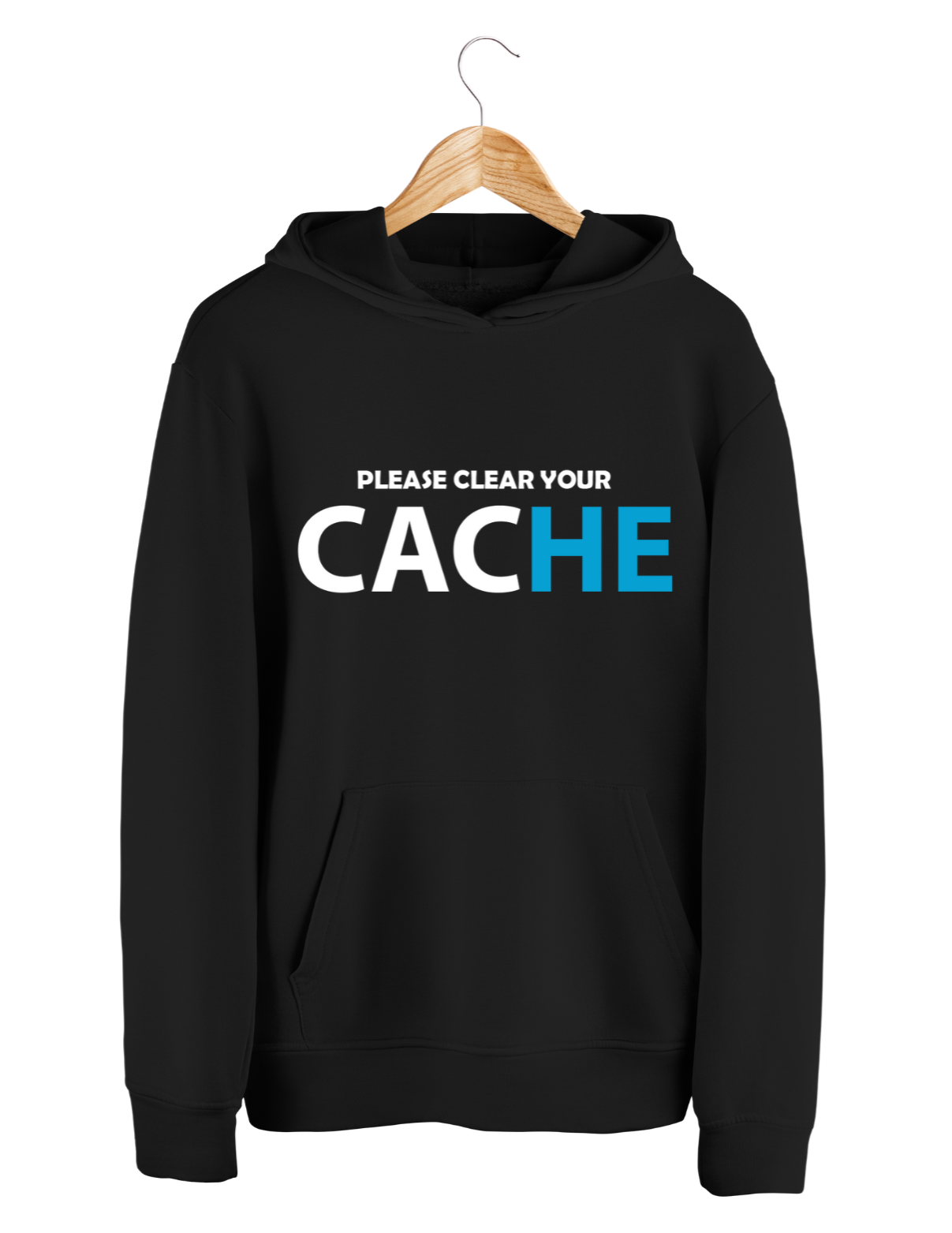 Clear Cache Unisex Hoodie