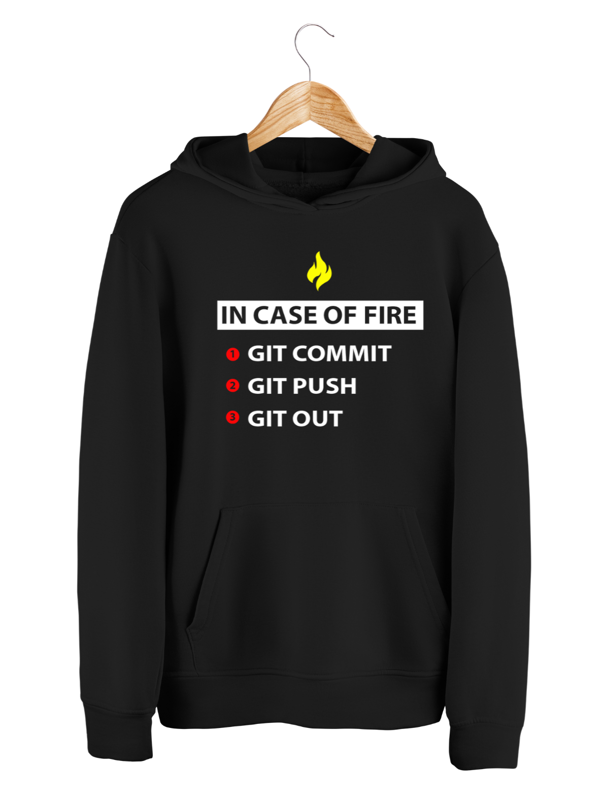 GIT PUSH Unisex Hoodie