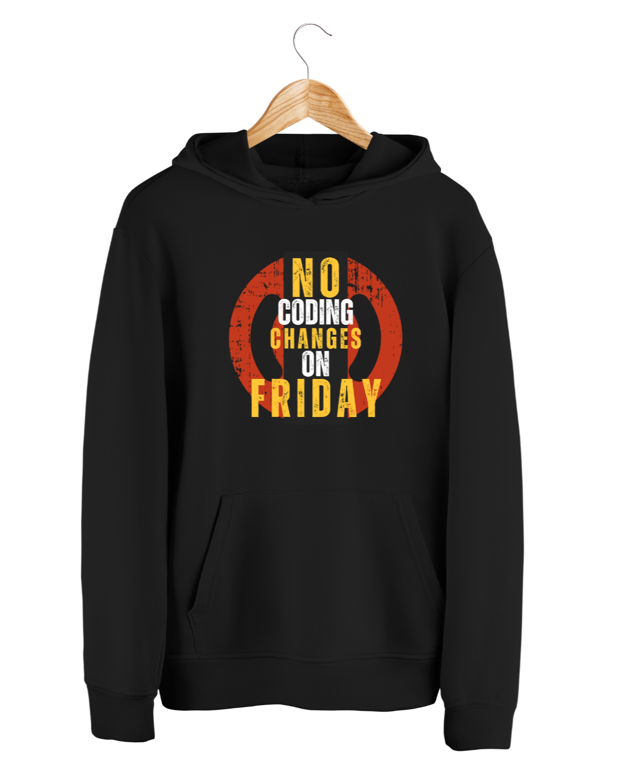 No Coding Changes on Fridays Unisex Hoodie