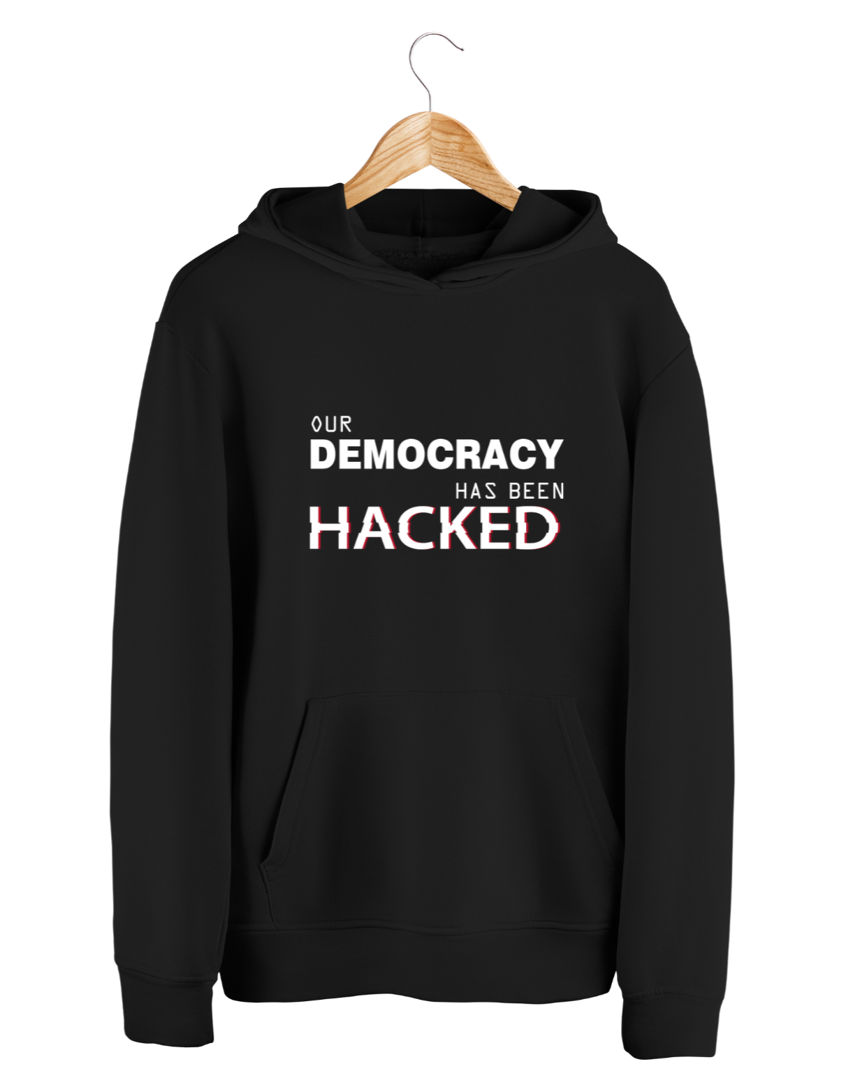 Hacked Democracy Unisex Hoodie