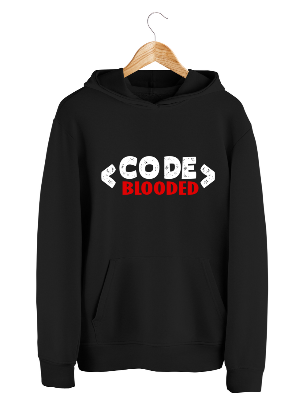 Code Blooded Unisex Hoodie – The Pixel Fashion