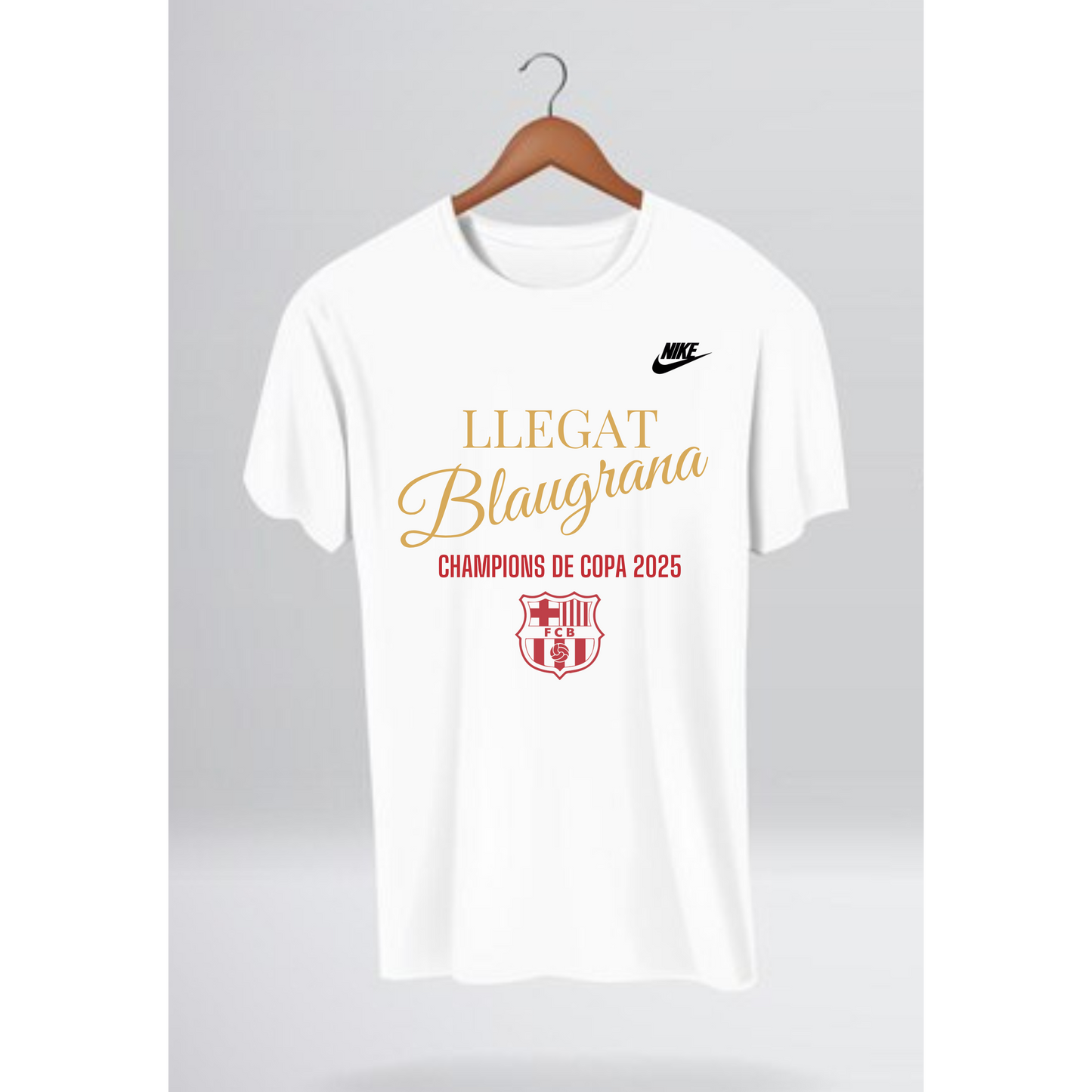 Champions De Copa FC Unisex Barcelona T-Shirt